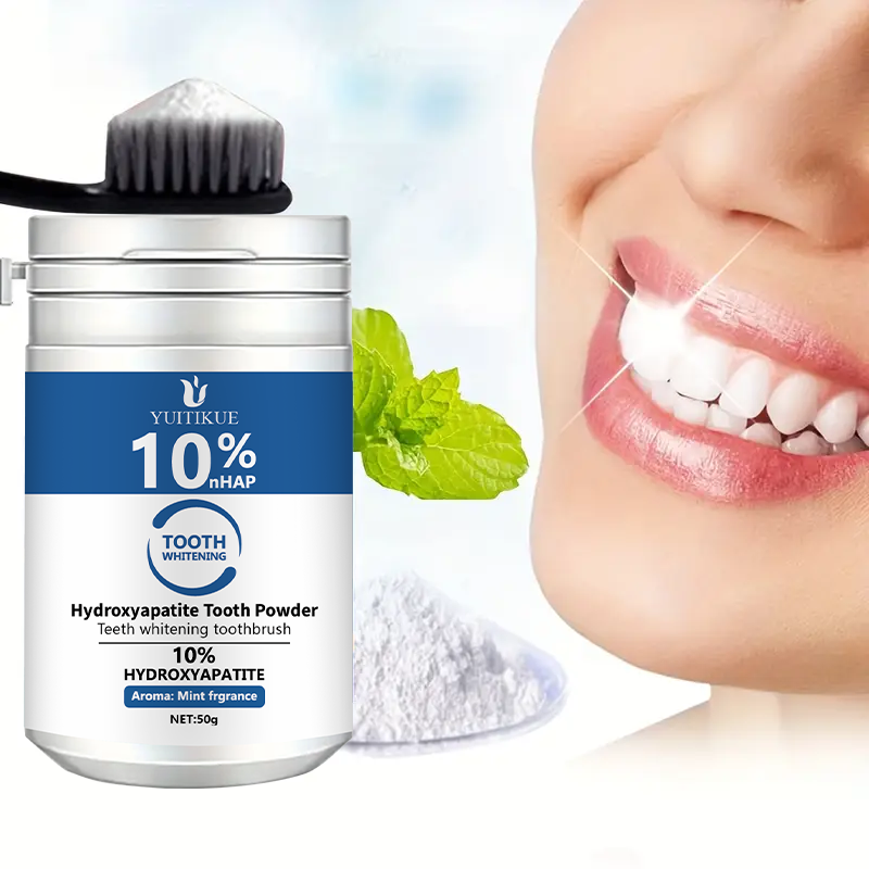 Teeth Whitening At Home - YUTIKUE 10% nHAP Bubuk Gigi 50g