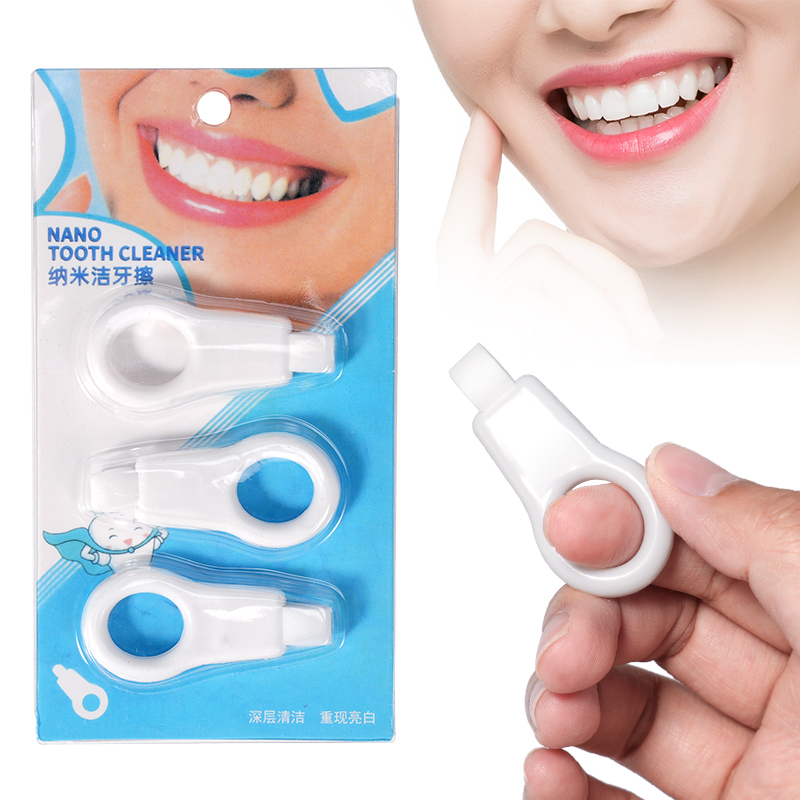 Teeth Whitening Strips Crest - 3 Buah/Set Pembersih Pemutih Gigi Spons