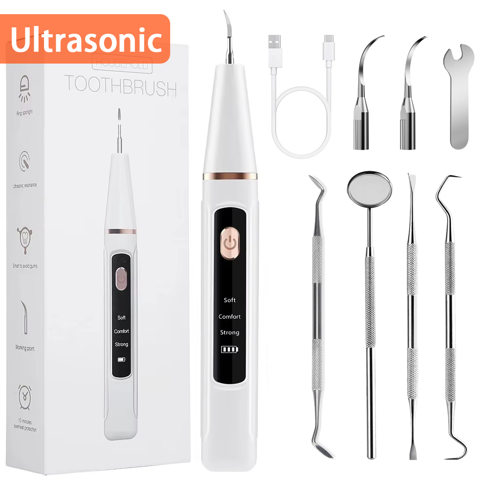 Teeth Whitening Home - Alat Pembersih Karang Gigi Elektrik Ultrasonik