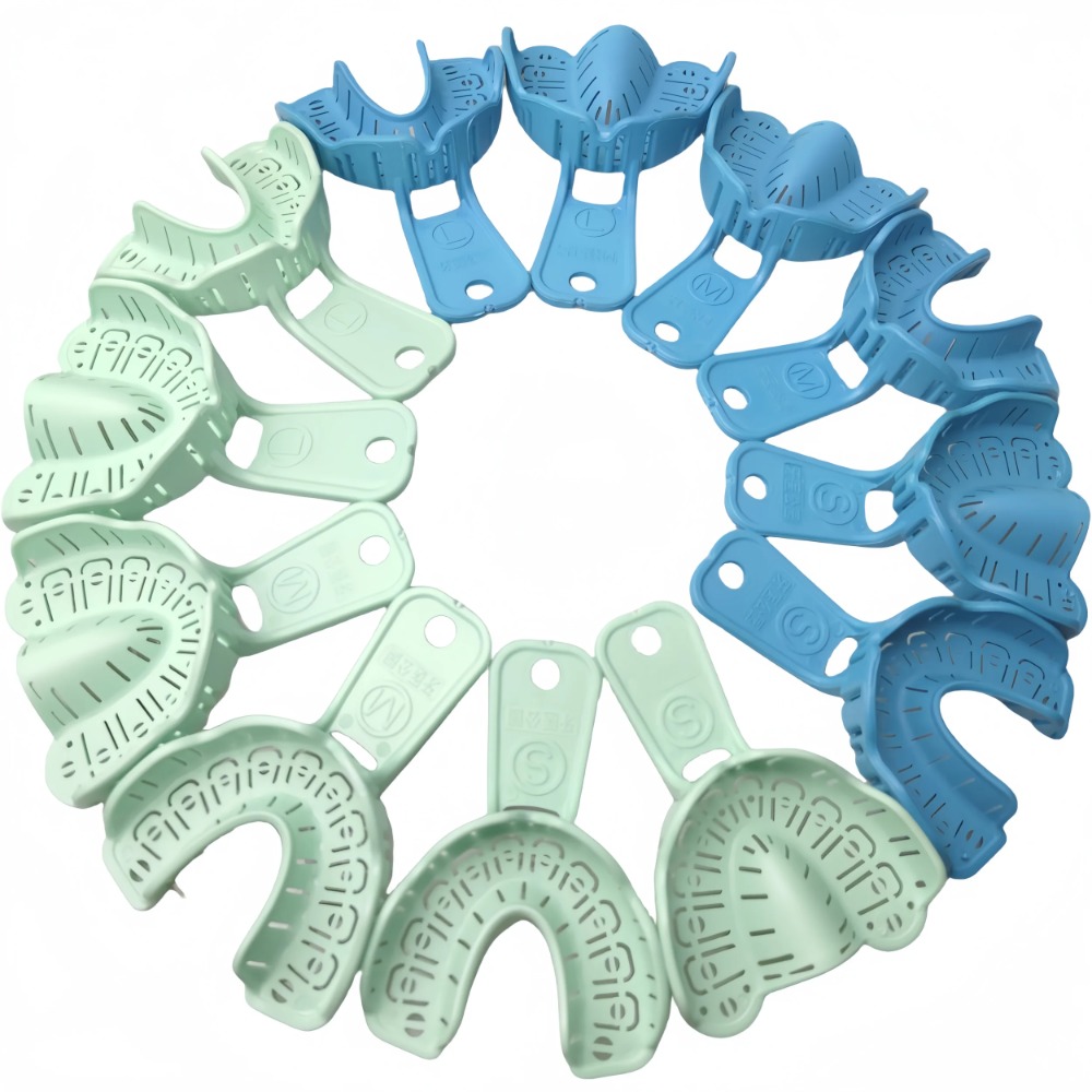Teeth Whitening Trays - 6 Buah/Set Baki Plastik Kesan Gigi