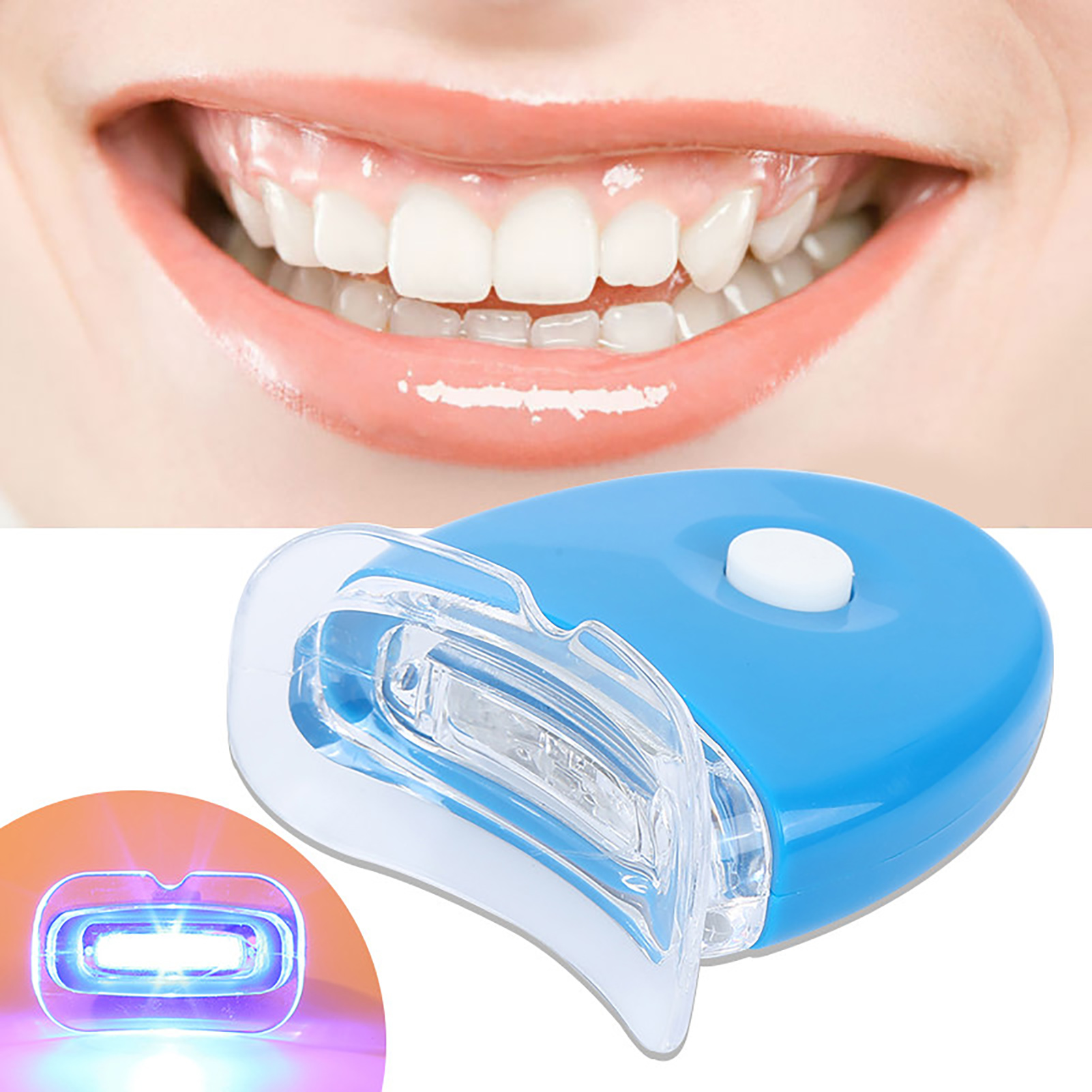 Teeth Whitening Video - Akselerator pemutih gigi, alat Dental terang