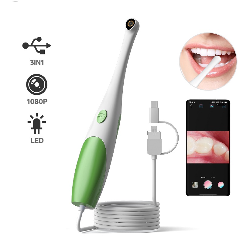 Teeth Whitening Video - Kamera Visual Oral TYPE-C 3in1 USB