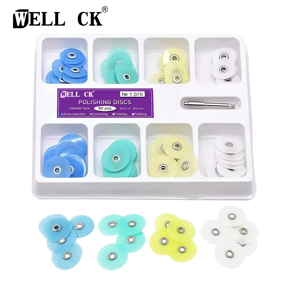 Teeth Whitening Home - WELLCK Cakram Pemoles Gigi Pengurangan Kotor