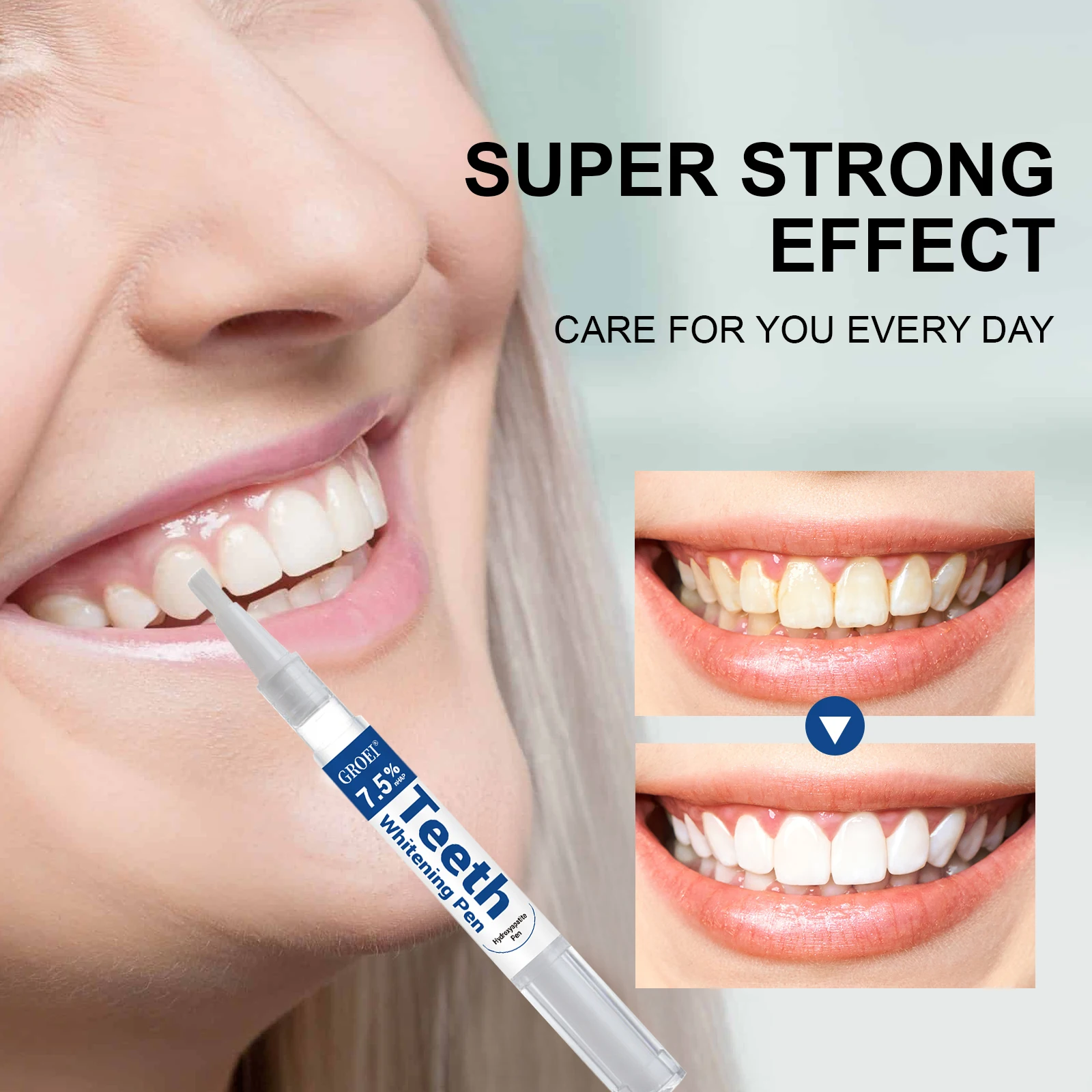 Pena Pemutih Gigi Hidroksiapat - Teeth Whitening Results ulasan dan harga