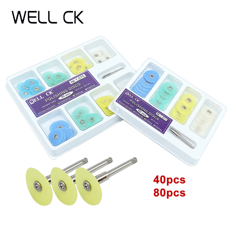 WELL CK 40/80 Buah Pemoles Gig - Teeth Whitening Home ulasan dan harga