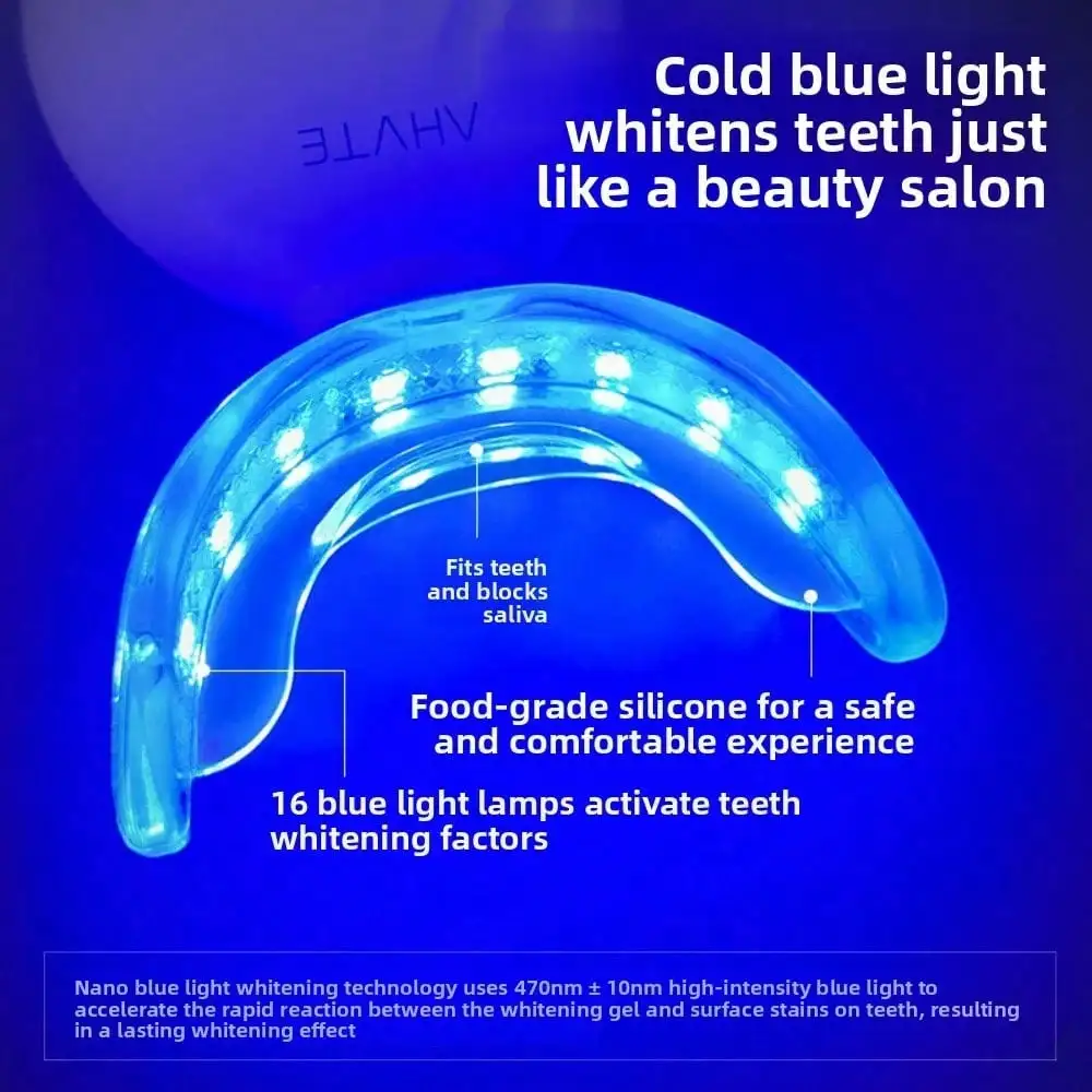 Instrumen Kecantikan Gigi, Ins - Teeth Whitening Blue Light ulasan dan harga
