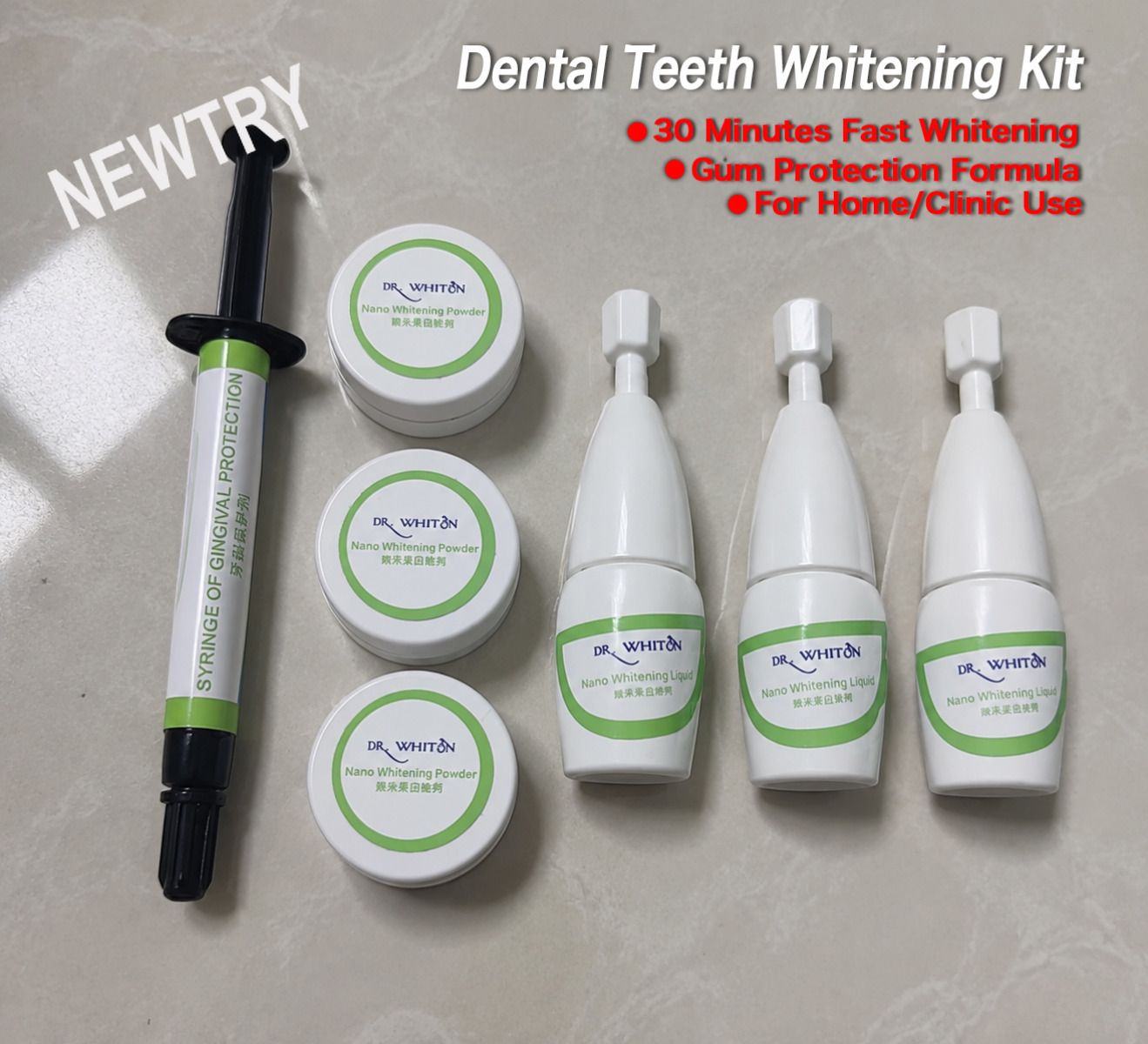 Kit Pemutih Gigi Cepat 30 Meni - Teeth Whitening Video ulasan dan harga