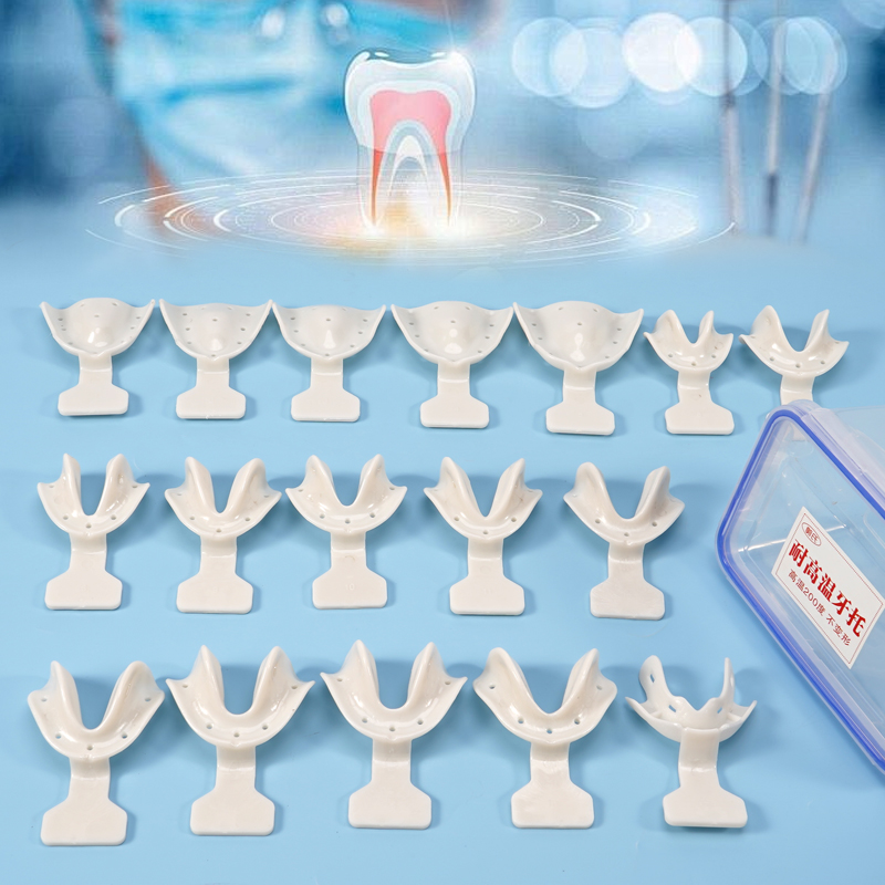 17Pcs Set Tray Impresi Gigi, P - Teeth Whitening Trays ulasan dan harga