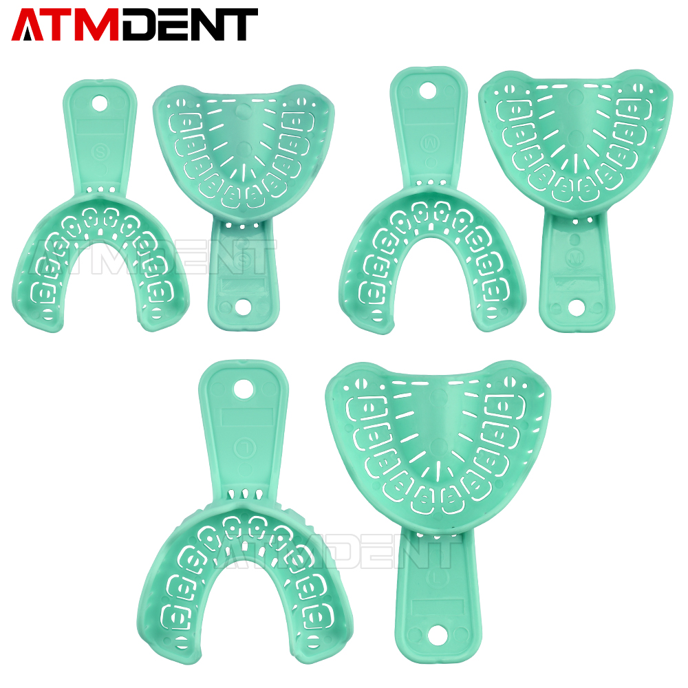 6 buah/set nampan plastik ceta - Teeth Whitening Trays ulasan dan harga