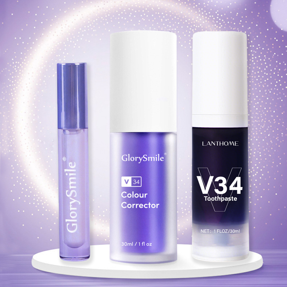 Serum Korektor Warna Gigi V34  - Teeth Whitening Mousse ulasan dan harga