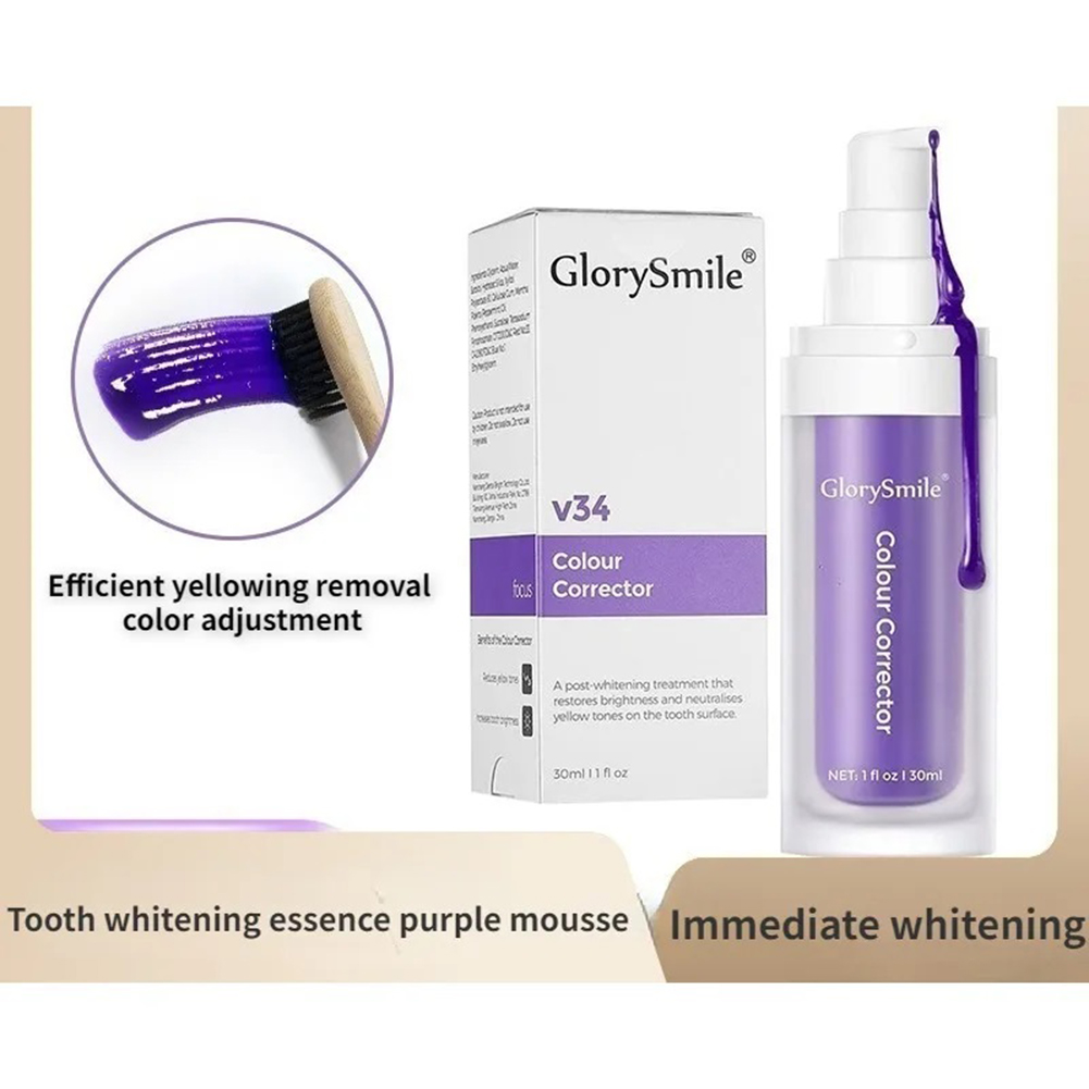 Serum Korektor Warna Gigi V34  - Teeth Whitening Mousse ulasan dan harga