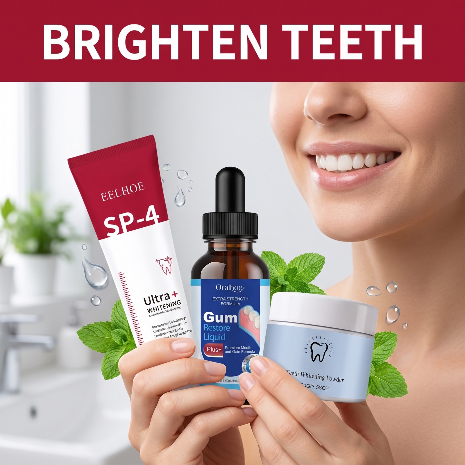 Paket Perawatan Mulut: Pasta G - Teeth Whitening At Home ulasan dan harga