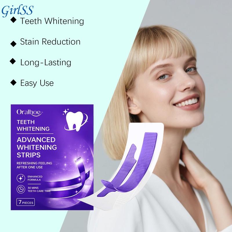 7 Buah Strip Pemutih Gigi Ungu - Teeth Whitening Results ulasan dan harga