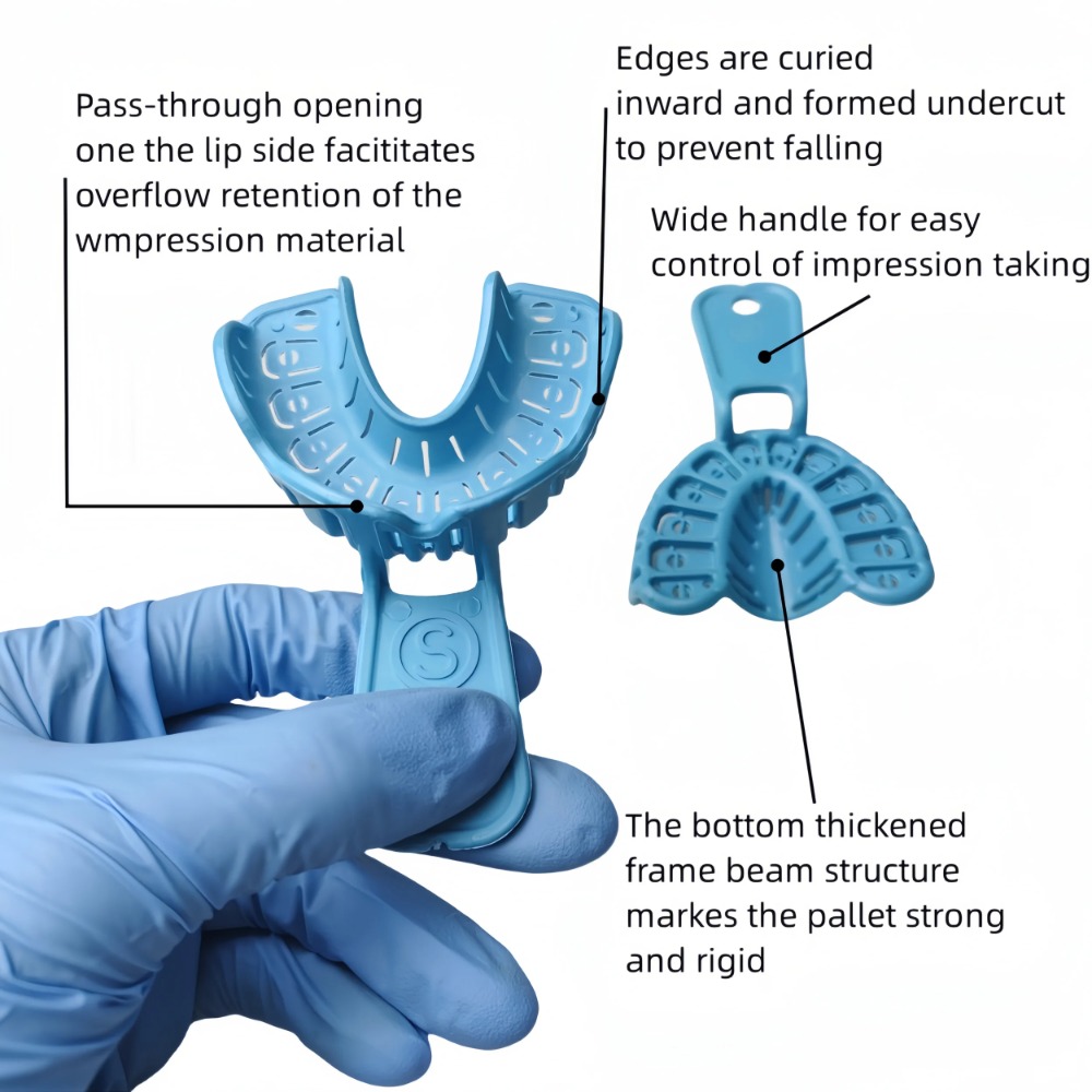6 Buah/Set Baki Plastik Kesan  - Teeth Whitening Trays ulasan dan harga