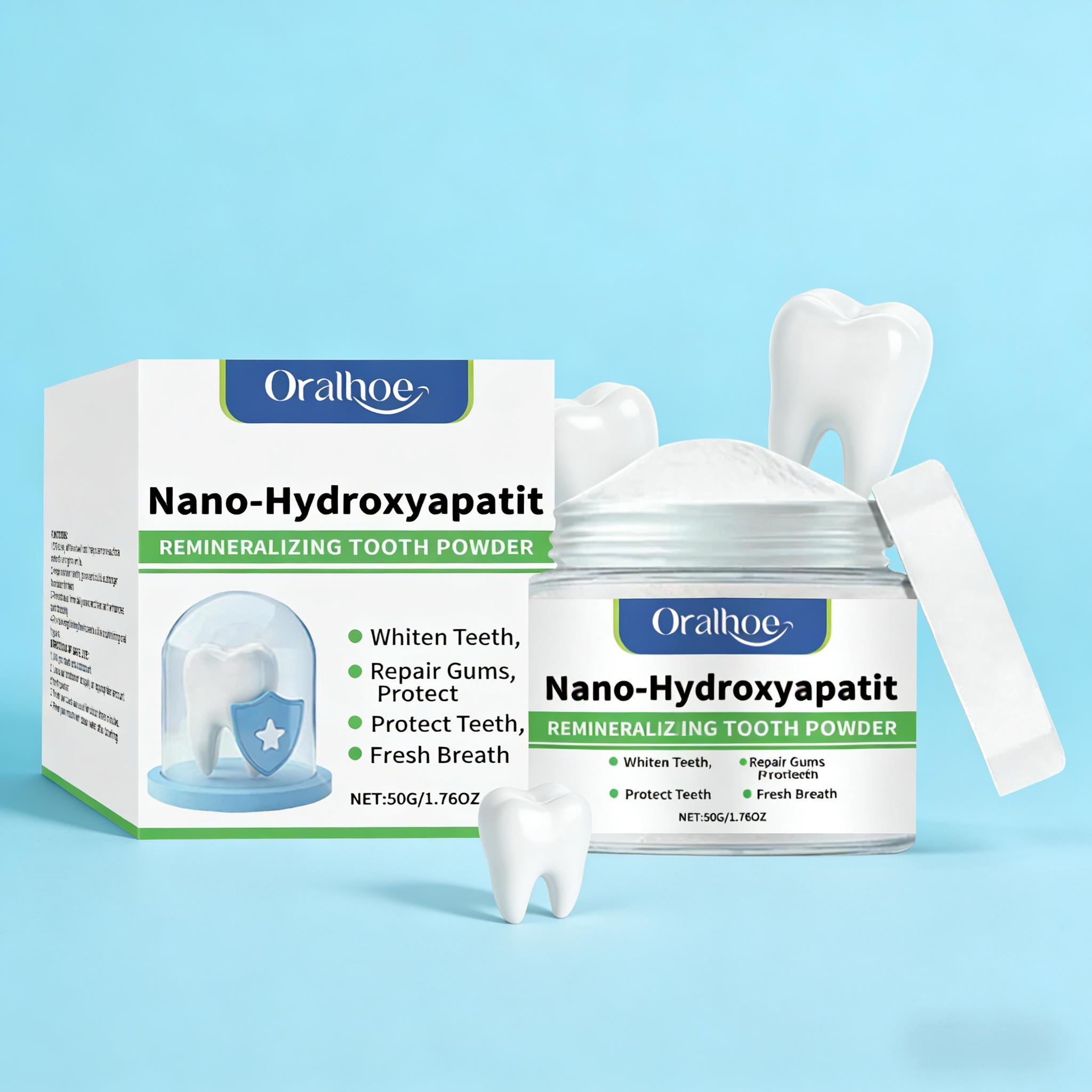 Bubuk Pemutih Gigi Oralhoe Pem - Teeth Whitening At Home ulasan dan harga