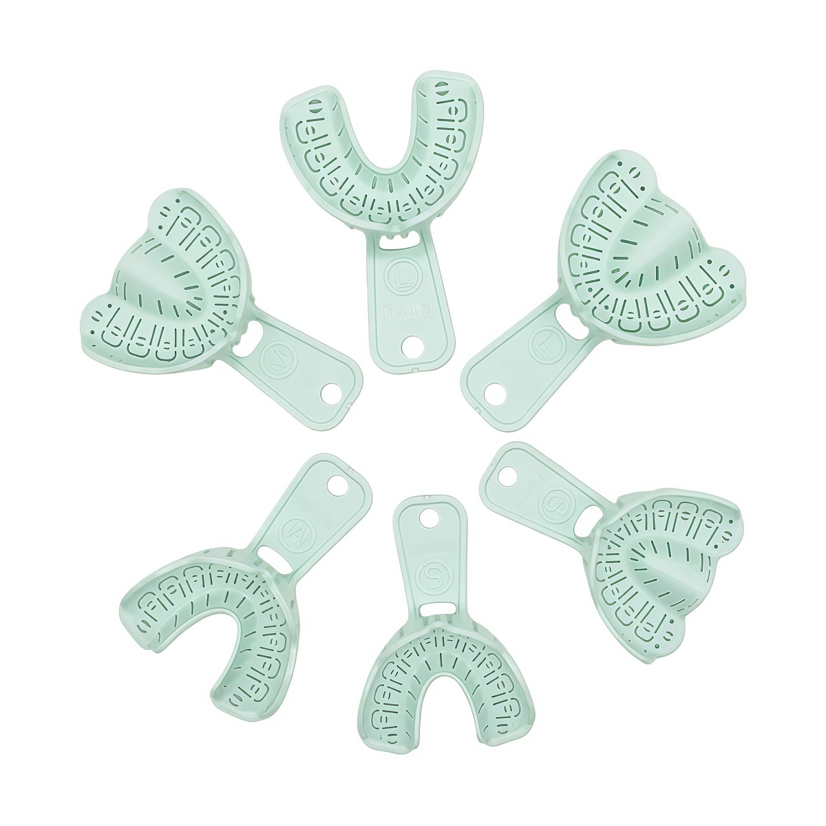 6pcs Tray Implan Gigi Hijau, T - Teeth Whitening Trays ulasan dan harga