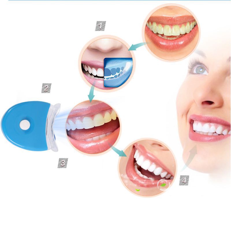 Lampu Pemutih Gigi LED, Lampu  - Teeth Whitening Video ulasan dan harga