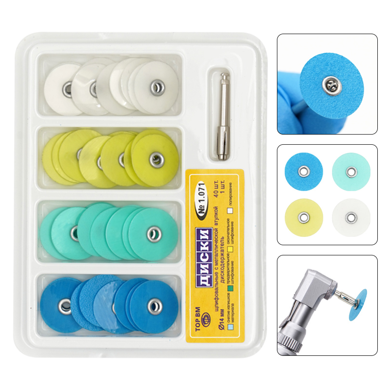 Disk pemoles gigi, 40 buah/kot - Teeth Whitening Home ulasan dan harga